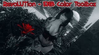 Skyrim LE RevoLUTion - ENB Color Toolbox test