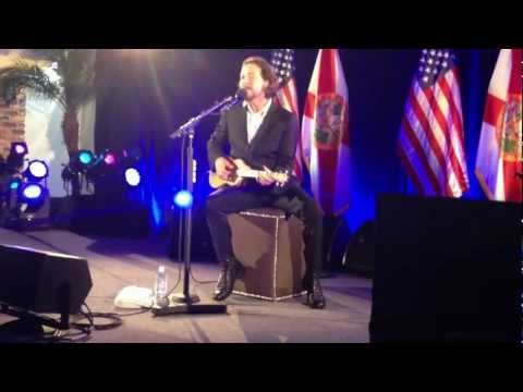 Eddie Vedder - Without you Live at the home of Don Miggs and Lisa DeBartolo