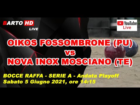 PLAYOFF/Oikos Fossombrone/Nova Inox Mosciano