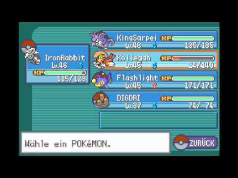 Let's Play Pokemon Blattgrün Armageddon Part [12] - Mühsam nährt sich