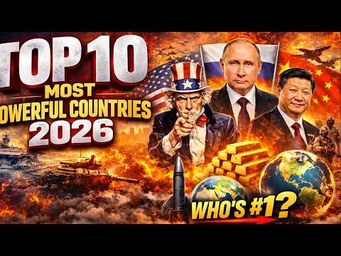 TOP 10 MOST POWERFUL COUNTRIES IN THE WORLD (2026) | GLOBAL POWER RANKINGS