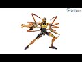 Prime Spotlight Takara MP 46 Black Arachnia Beast Wars