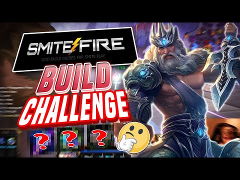Smite: SmiteFire BUILD CHALLENGE - Poseidon SOLO LANE!