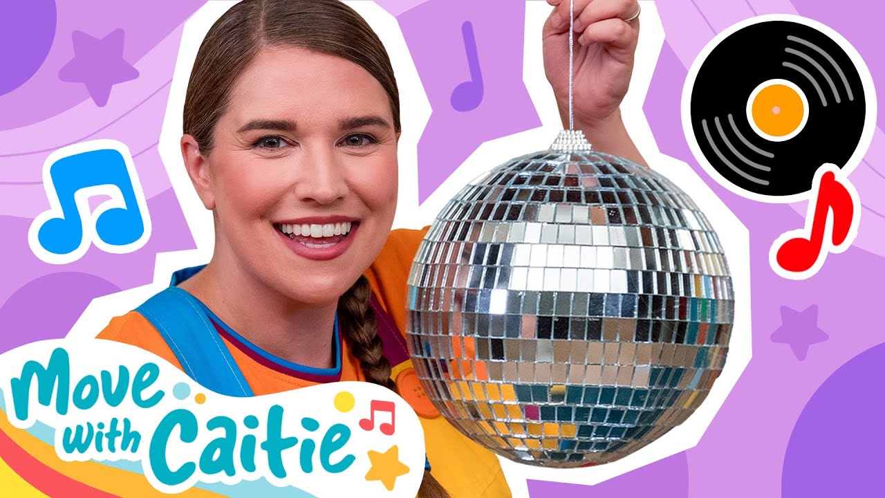 Move With Caitie | Learn disco dance moves in under 5 minutes! 🪩 | Episode 6