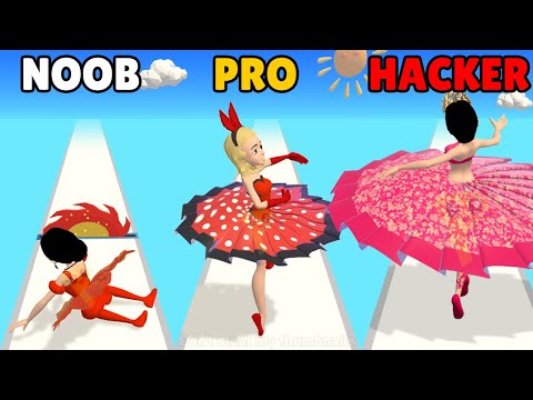 NOOB vs PRO vs HACKER in Battle Ballet