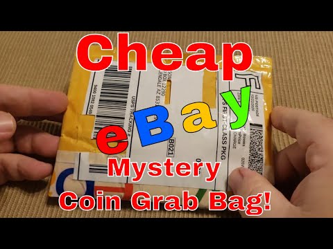Cheap eBay Mystery Coin Grab Bags Review! Unboxing US and Foreign Coinage. Coin Snobz Box Unboxing
