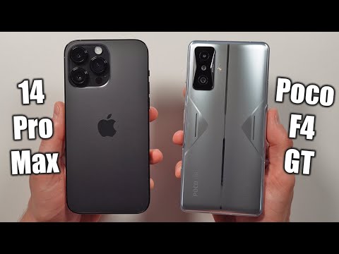 Poco F4 GT vs iPhone 14 Pro Max  🔥 Speed Test