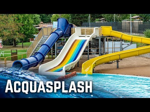 ALL WATER SLIDES at Acquasplash Franciacorta!
