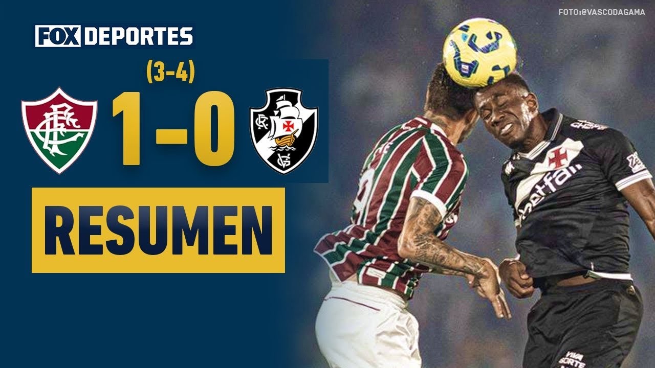 🏆😎 VASCO A LA FINAL | Fluminense 1-0 (3-4) Vasco da Gama | HIGHLIGHTS | Copa de Brasil 2025