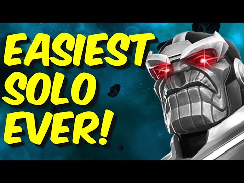 The EASIEST Solo of Nameless Thanos You'll EVER see - Marvel Contest of Champions