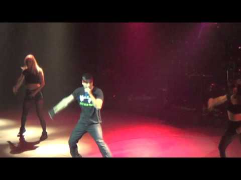 Jimmy Sion - Everybody Get Up live (Dance Tonight Tour)