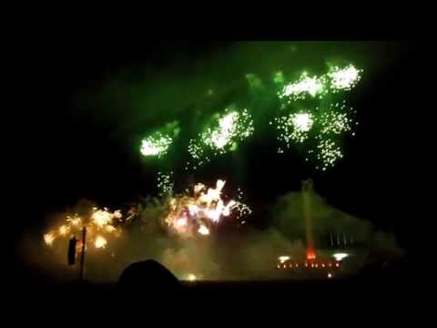 Pyronale 2014 Panda Fireworks [HD] Part 1