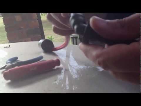 Attaching NGK Racing leads to an ignition coil