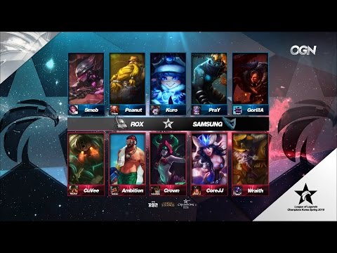SSG vs ROX Game 2 Highlights - SAMSUNG GALAXY vs ROX TIGERS - LCK Week 9 - SPRING 2016