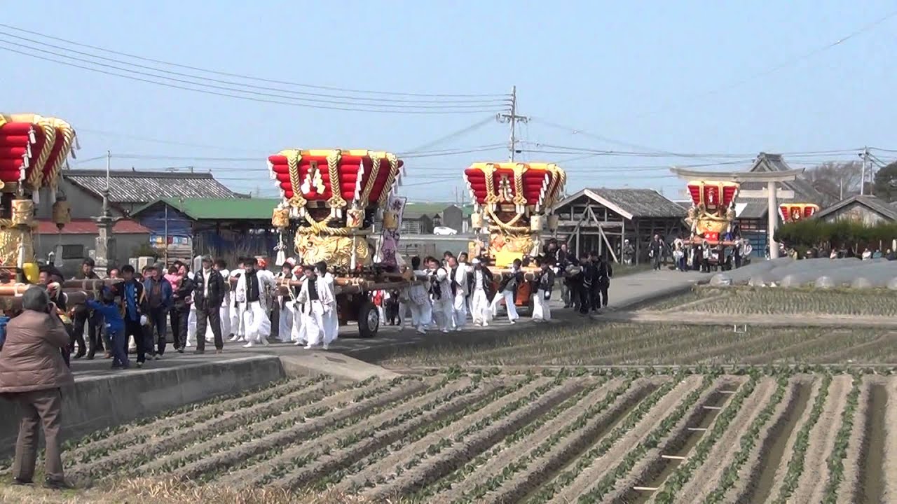 神代八幡神社　春祭り
