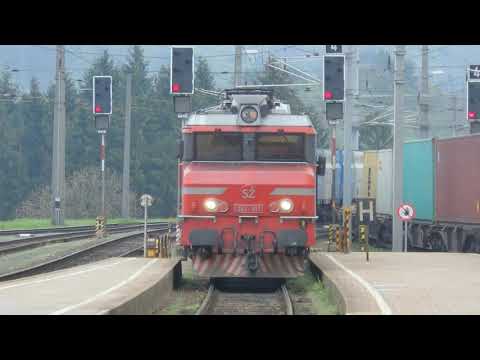 Zugverkehr im Grenzbahnhof Spielfeld-Straß am 13.4.2019
