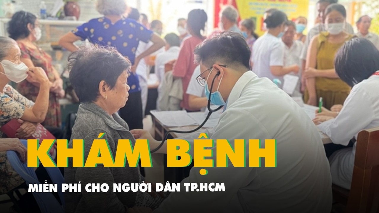 168 trạm y tế phường, xã, đặc khu đồng loạt khám sức khỏe miễn phí cho người dân