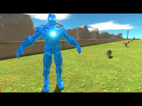 ICE Iron Man vs All Units  - Animal Revolt Battle Simulator