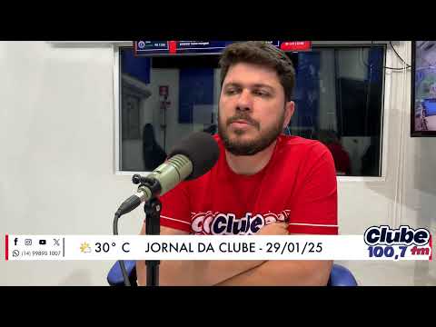 Jornal da Clube - 29/01/25 - Edição do Almoço