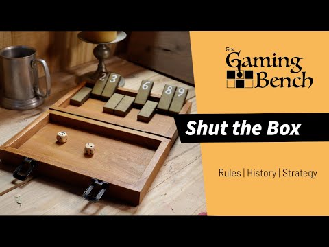 Shut the Box | Old English pub game | Rules | History | Strategy