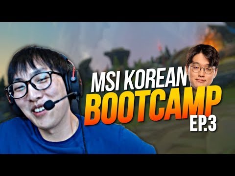 Doublelift - MSI KOREAN BOOTCAMP (EP.3)