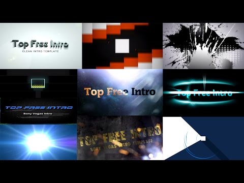 Top 10 Intro Templates Free Sony Vegas Pro 13 Download Video