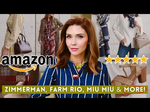 Amazon-Fundstücke, die aussehen wie Designermarken (Dior, Zimmermann, Miu Miu)... aber VIEL wenig...