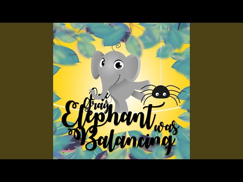 One Grey Elephant Was Balancing