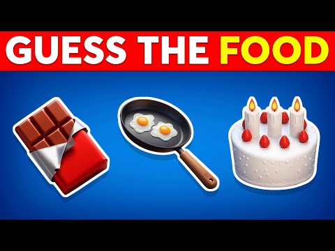 Guess The Food By Emojis 🍔🍕 Popular Foods Edition | Emoji Quiz 2025