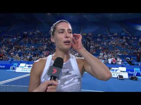 Team Germany On-Court Interview After Win Over GB (RR)