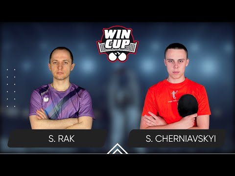 01:15 Serhii Rak - Serhii Cherniavskyi West 7 WIN CUP 12.07.2024 | Table Tennis WINCUP