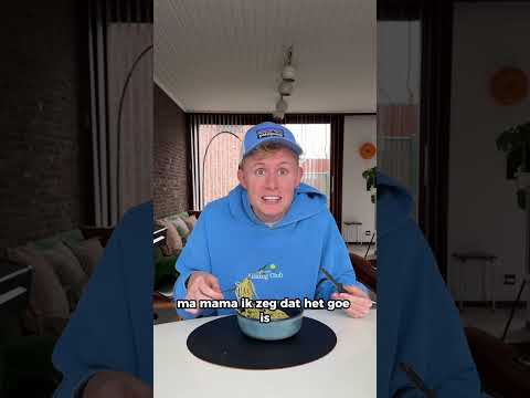 Moeders wanneer je zegt dat het eten “ca va” is…