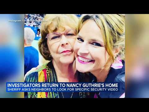 Nancy Guthrie updates: Gloves among 'several items of evidence' recovered