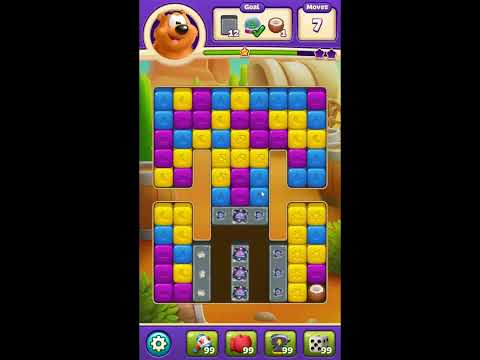 Toon Blast Level 8112 - NO BOOSTERS 🐻🐺🐱 | SKILLGAMING ✔️