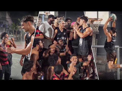 MK Plays 5v5 & 1v1’s in One of The Most Dangerous FAVELAS Of Brazil