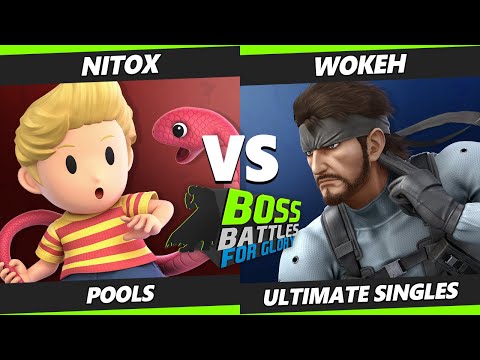 BOSS BATTLES: FG - Nitox (Lucas) Vs. Wokeh (Snake) SSBU Ultimate Tournament