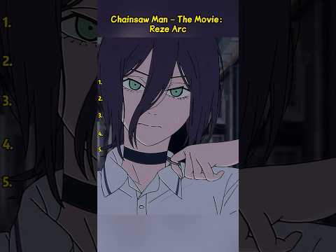 Reze’s Last Smile… and Makima’s Deadly “Kindness” 💔🌧️ | Chainsaw Man: Reze Arc #shorts