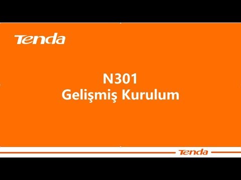Tenda N301 belaidis maršrutizatorius Greitas Ethernet vienos juostos (2,4 GHz) Baltas video