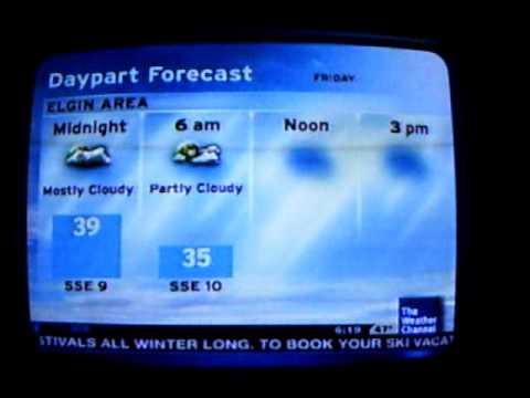 "Cliffs Of Dover" IntelliStar Clip - November 12, 2009 6:18PM CDT.