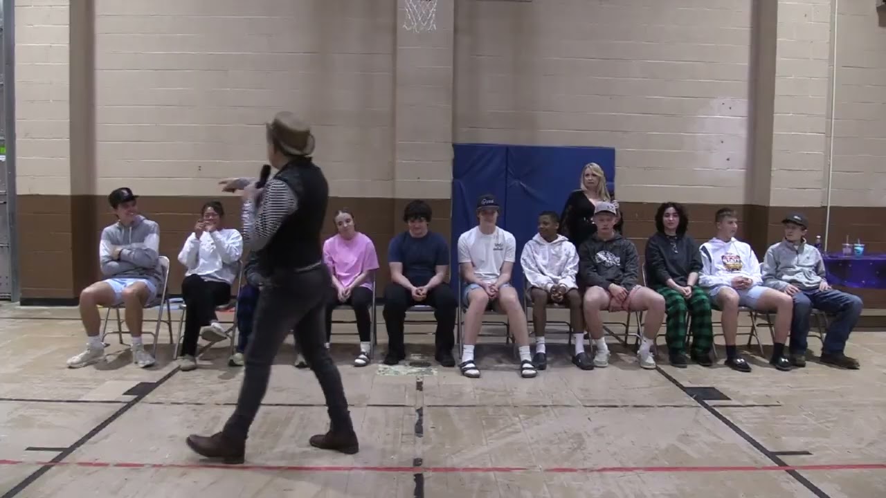 2026 - 03-20 - Hettinger High School, ND After Prom Party Comedy Hypnotists Misty & The SandMan