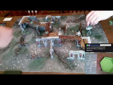 Warhammer Warcry Fyreslayers vs Nighthaunt