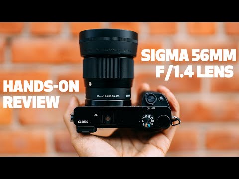 Sigma 56mm f/1.4 Contemporary DC DN Prime Lens for Sony E-Mount