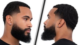SUPER CLEAN LOW TAPER FADE W/ WAVES HAIRCUT TUTORIAL!
