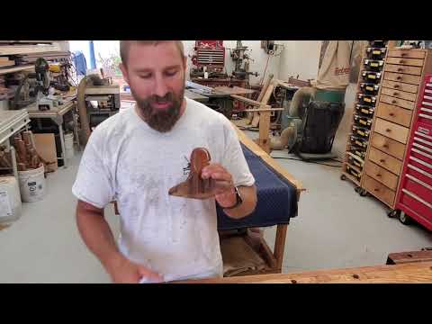 Cedar chest leg repair trick