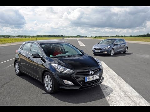 Hyundai i30, Kia cee'd - Korean brother duel
