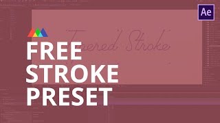 Tapered stroke preset