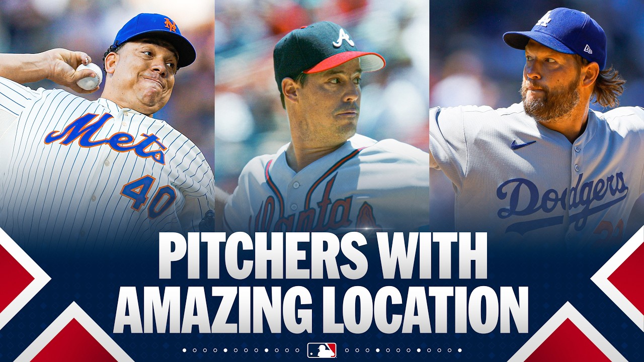 Pitchers with AMAZING location (Greg Maddux, Bartolo Colón, Zack Greinke & MORE) | MLB Highlights