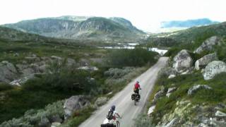 preview picture of video '2010 Norway. Part 5. Rallarvegen. To the mountains.'