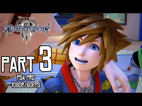 KINGDOM HEARTS 3 Walkthrough PART 3 [English] (PS4 Pro) No Commentary Gameplay @ 1080p (60ᶠᵖˢ) ᴴᴰ ✔
