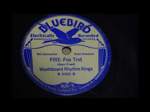 WASHBOARD RHYTHM KINGS { FIRE } 1932.